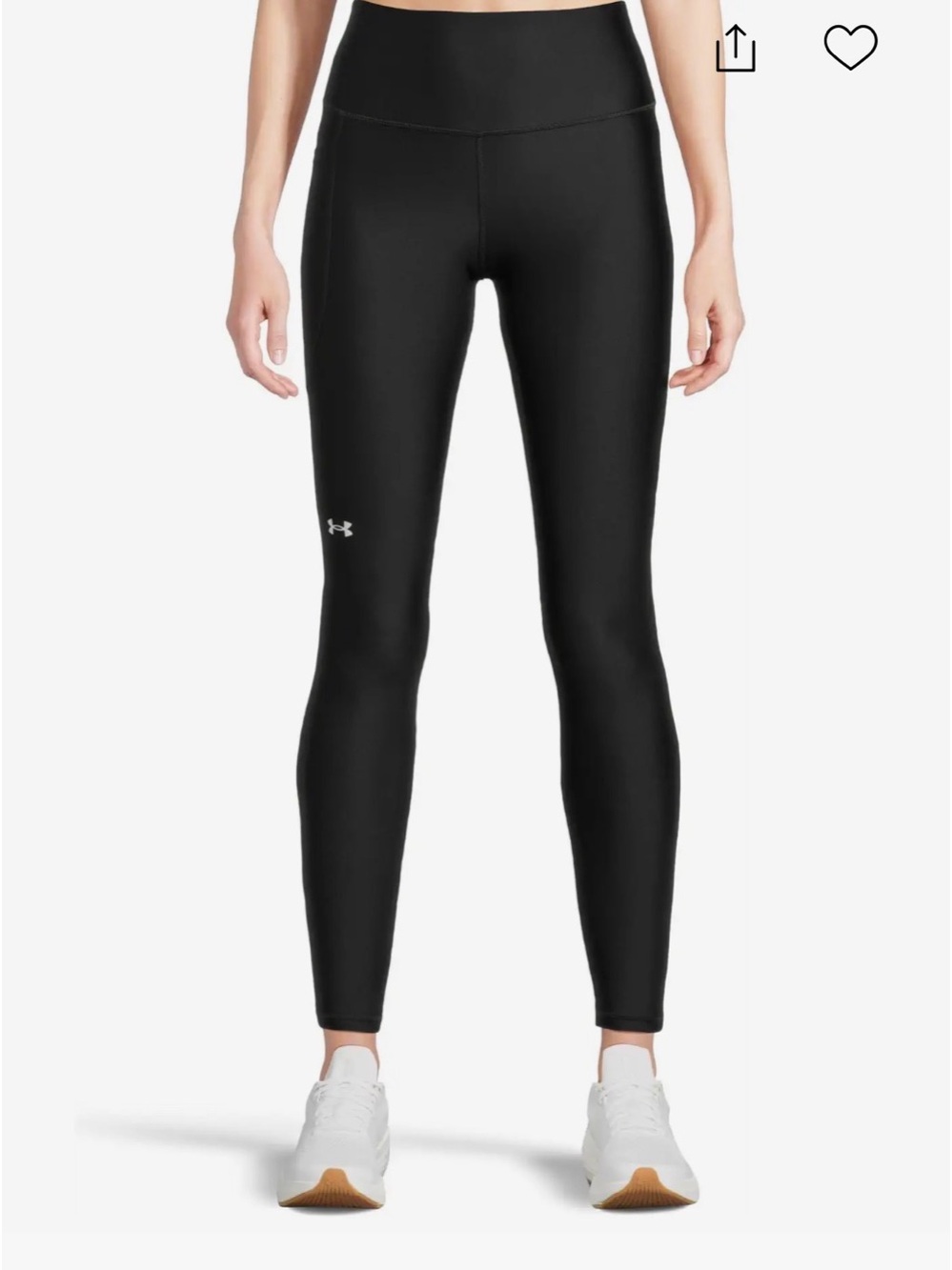 Under Armour HeatGear Black Compression Leggings Women’s Size Medium